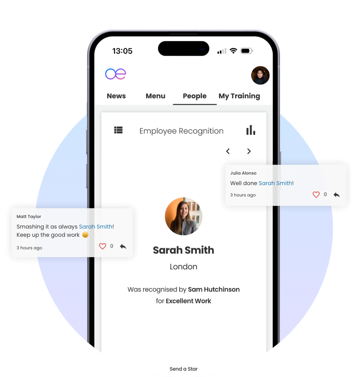 social-recognition-feed-oak-engage